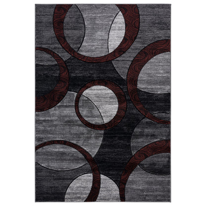 Tappeto Orelsi Collection Abstract Geometric Circles