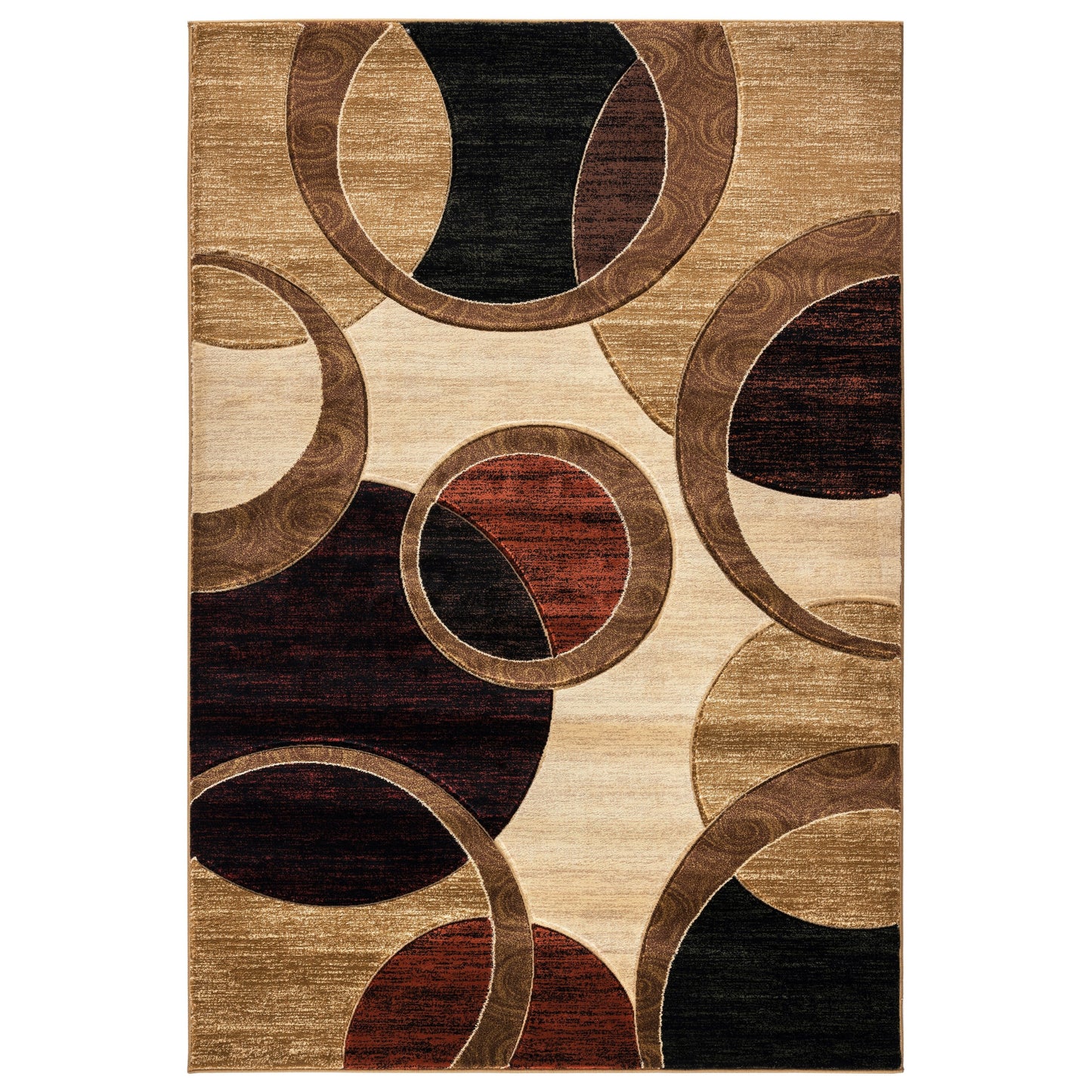 Tappeto Orelsi Collection Abstract Geometric Circles