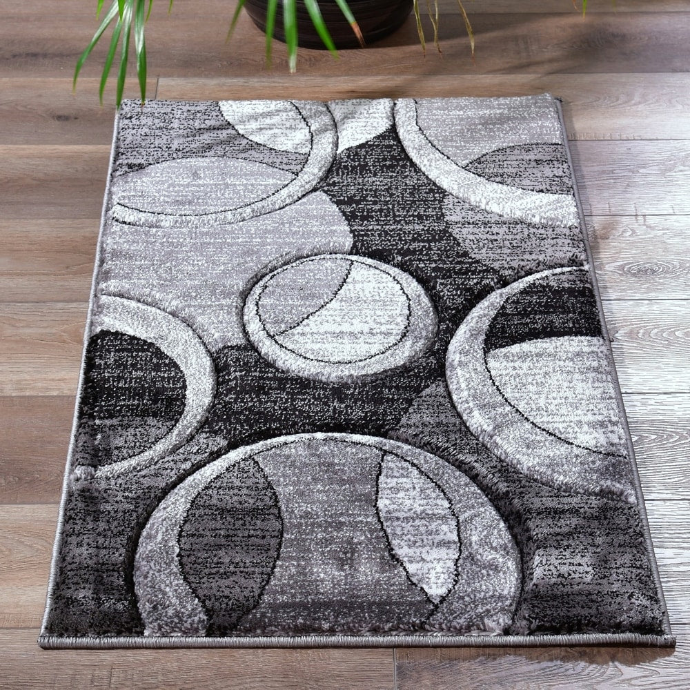 Tappeto Orelsi Collection Abstract Geometric Circles