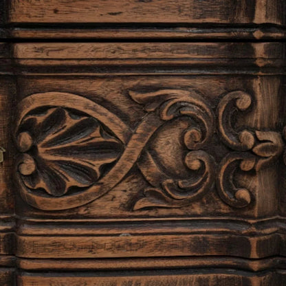 Cassettiera francese riccamente decorata, circa 1850