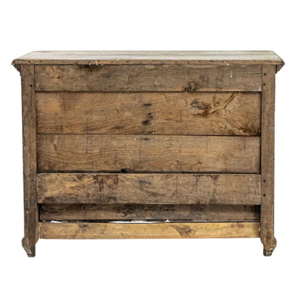 Cassapanca francese in rovere riccamente intagliata, circa 1850