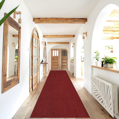 Tappeto da corridoio personalizzato per interni/esterni, larghezza 36'' x lunghezza a scelta con supporto in PVC antiscivolo