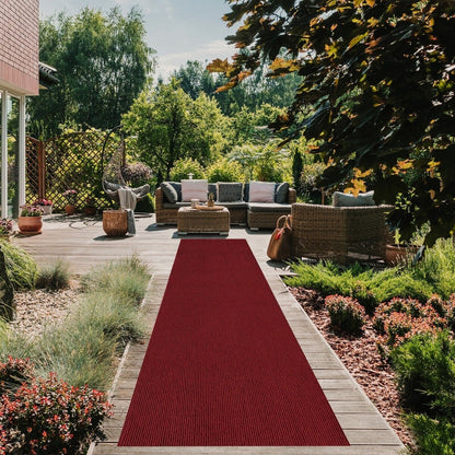 Tappeto da corridoio personalizzato per interni/esterni, larghezza 36'' x lunghezza a scelta con supporto in PVC antiscivolo