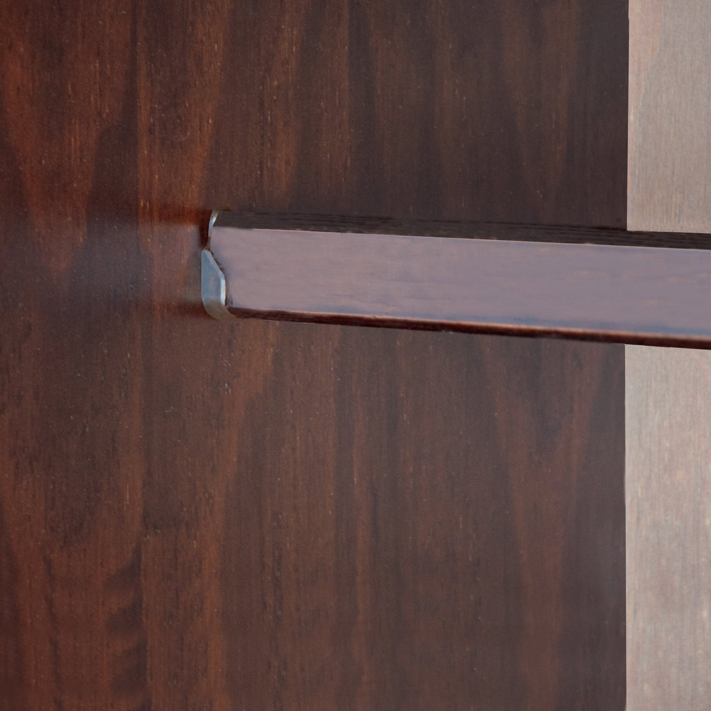 Armadio guardaroba Cosmo a 3 ante in legno massello al 100% di Palace Imports con ante in legno massello o a specchio