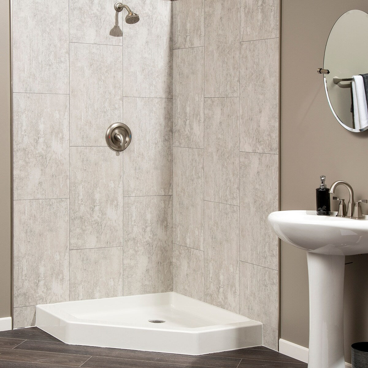 Kit doccia con piastrelle da parete Palisade