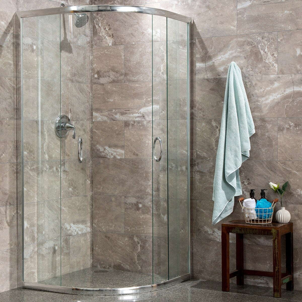 Kit doccia con piastrelle da parete Palisade