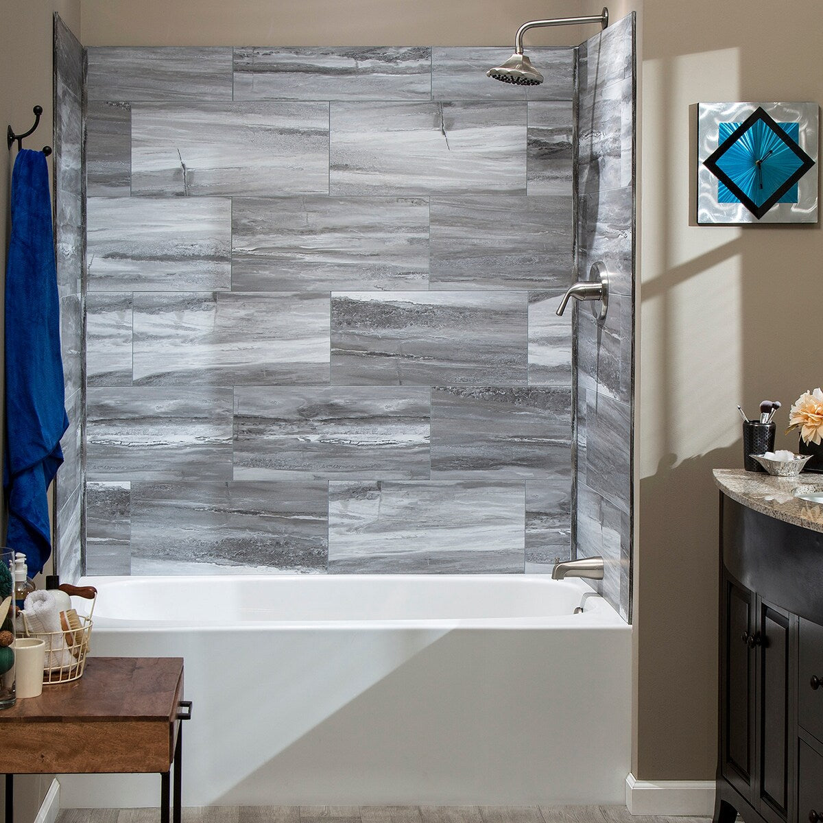 Kit doccia con piastrelle da parete Palisade