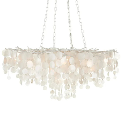 Lampadario a conchiglia Capiz Pearl