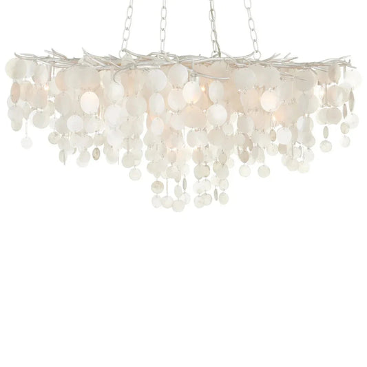 Lampadario a conchiglia Capiz Pearl