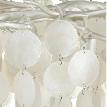 Lampadario a conchiglia Capiz Pearl