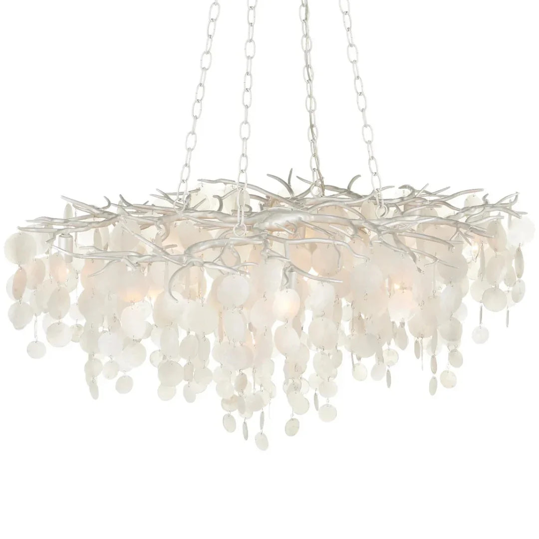 Lampadario a conchiglia Capiz Pearl