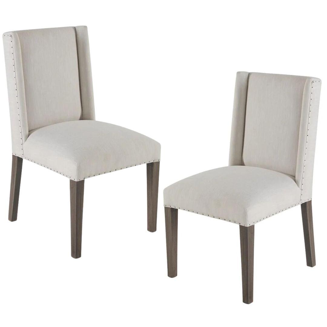 Sedia da pranzo contemporanea Wingback