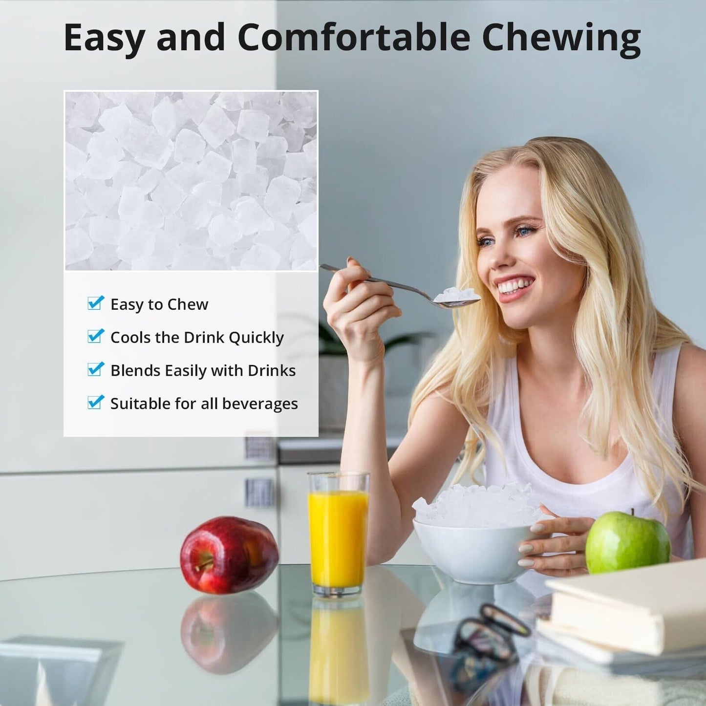 Macchina per il ghiaccio portatile