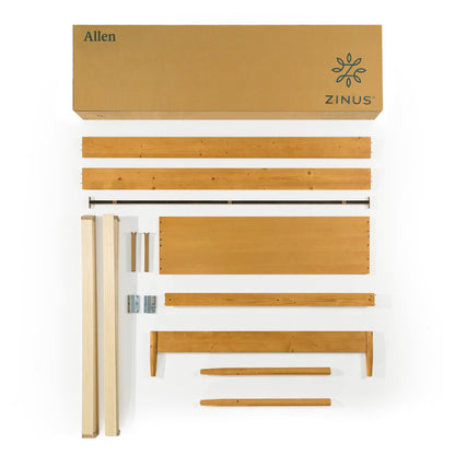 Priage di ZINUS Struttura per letto in legno di metà secolo