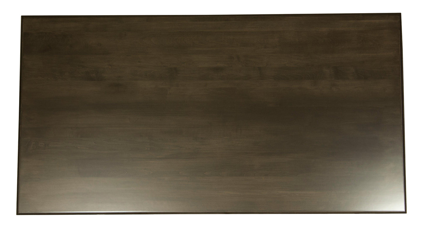 Tavolo da pranzo con piedistallo a cavalletto in stile francese