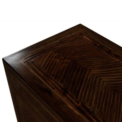 Credenza rustica in legno diamantato