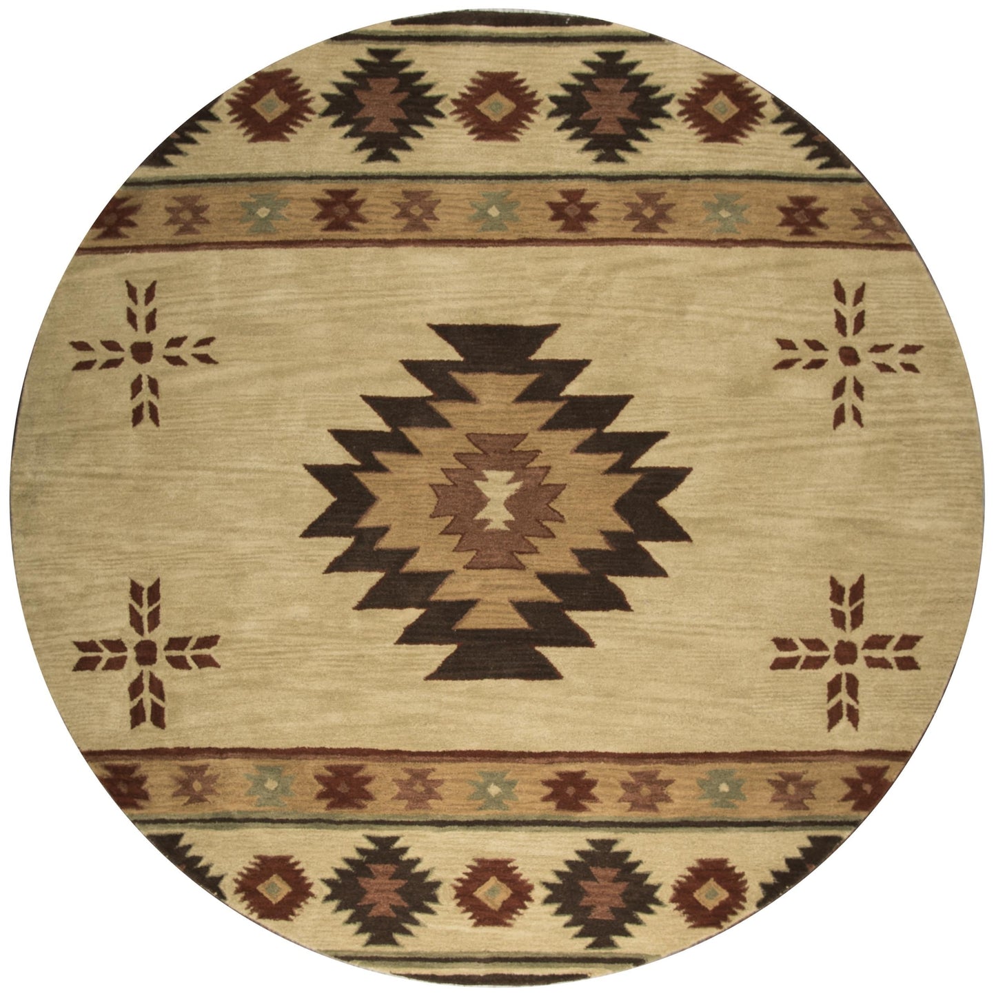 Tappeto in lana annodato a mano Alora Decor Ryder Southwestern