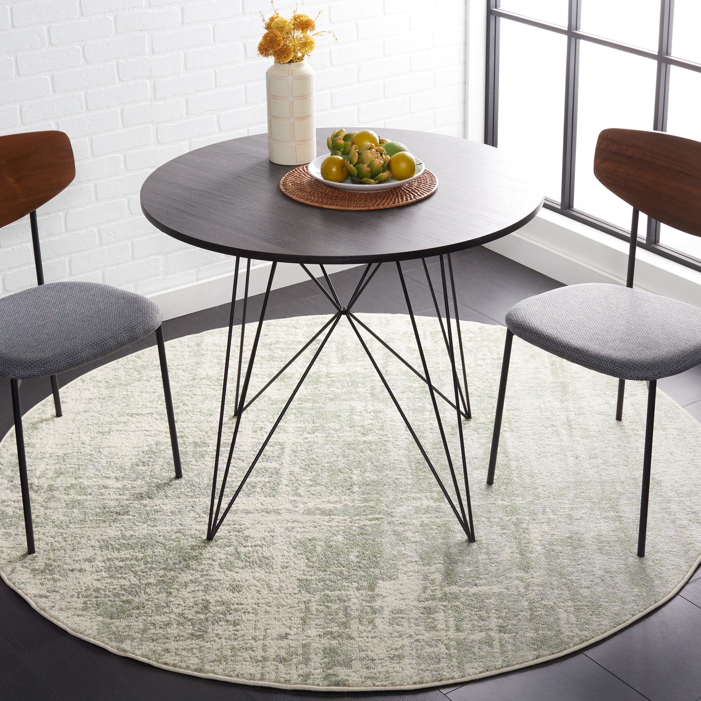 Tappeto moderno astratto anticato Adirondack Guillerma SAFAVIEH