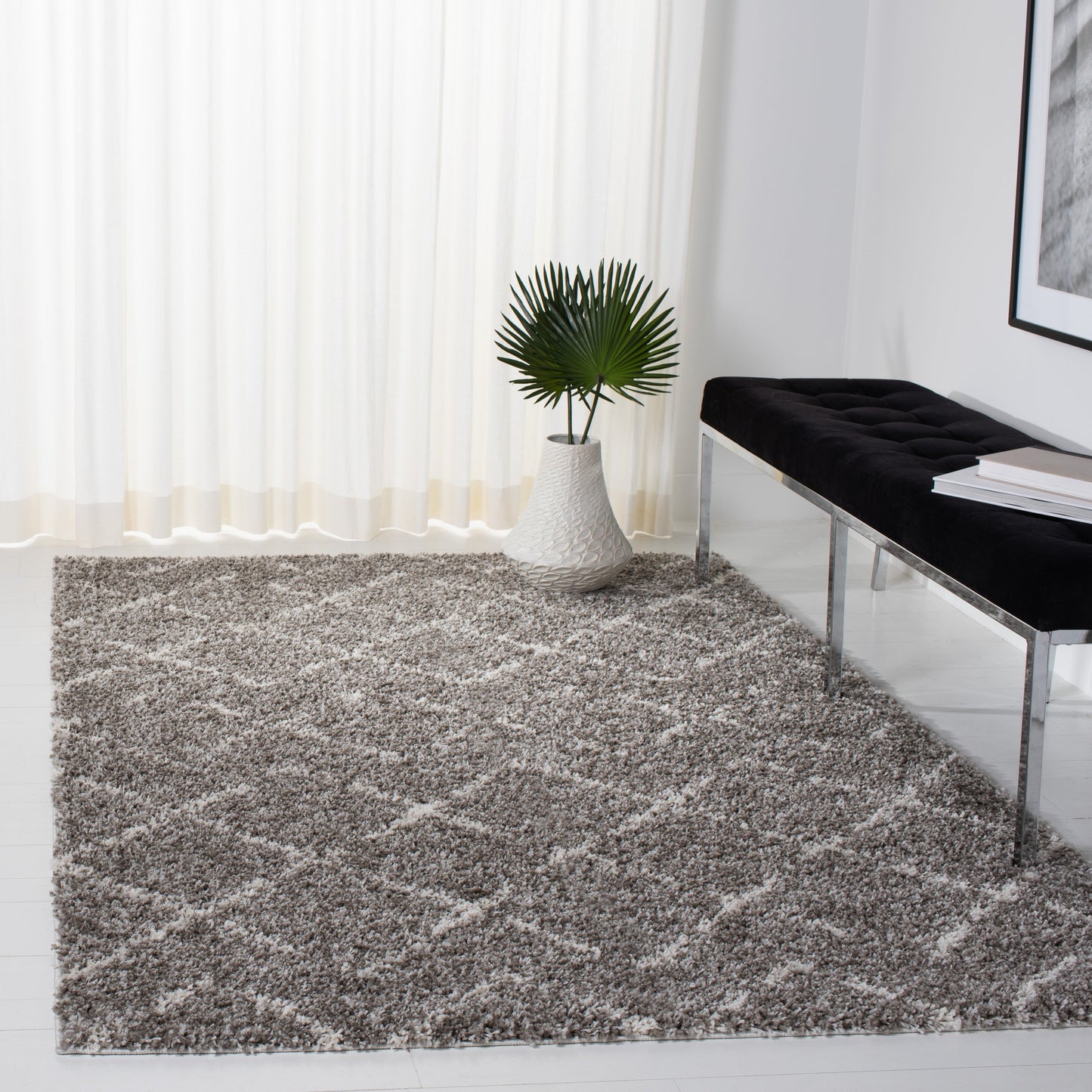 Tappeto SAFAVIEH Arizona Shag Ghinwa spesso 1,2 pollici