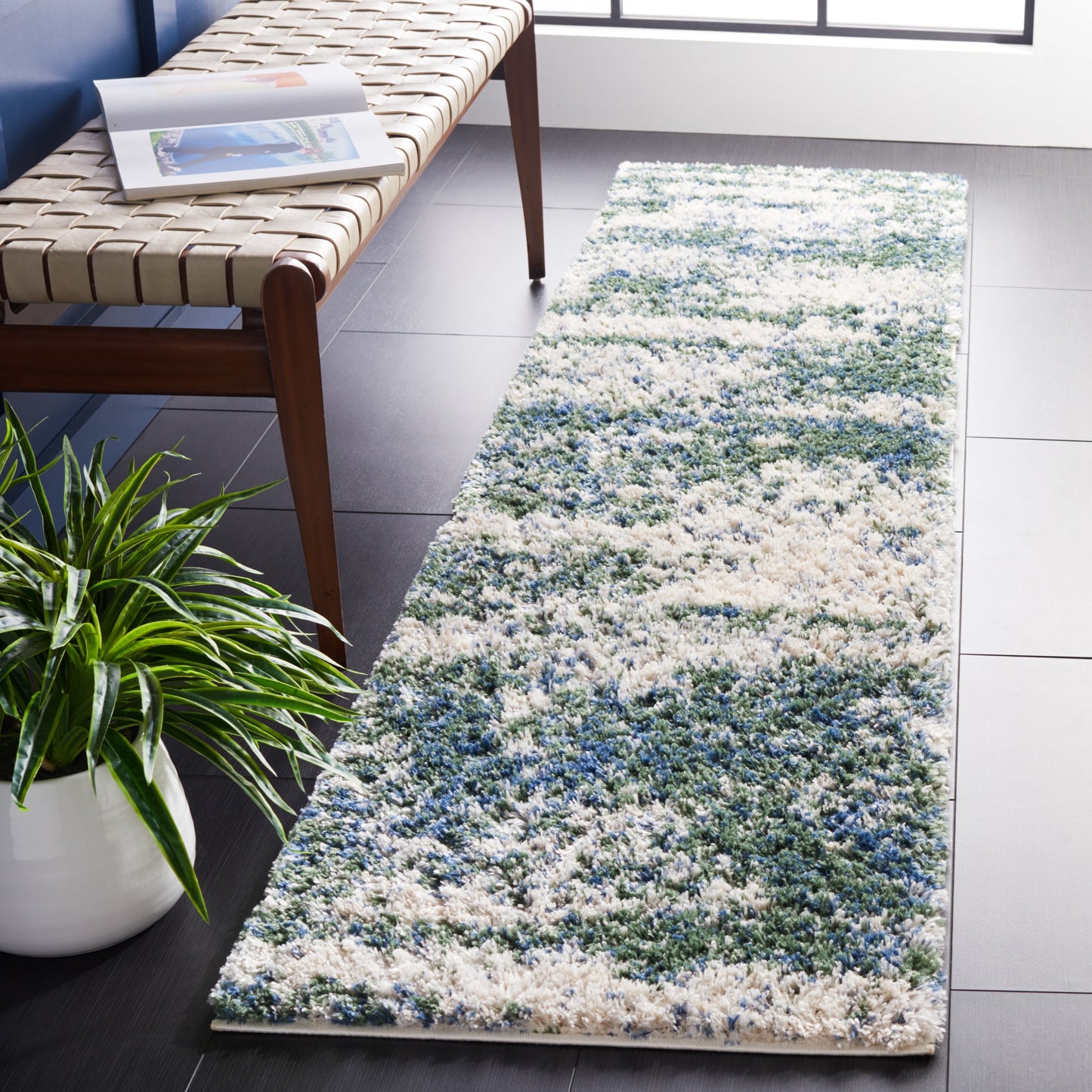 Tappeto moderno Berber Shag Tikvah SAFAVIEH da 1,2 pollici di spessore