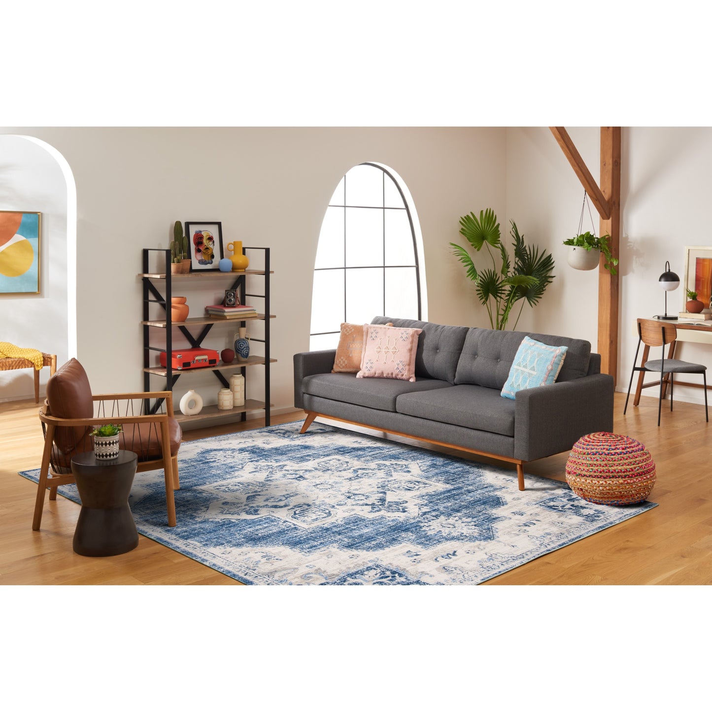 Tappeto orientale tradizionale a medaglione Vassiliki Brentwood SAFAVIEH