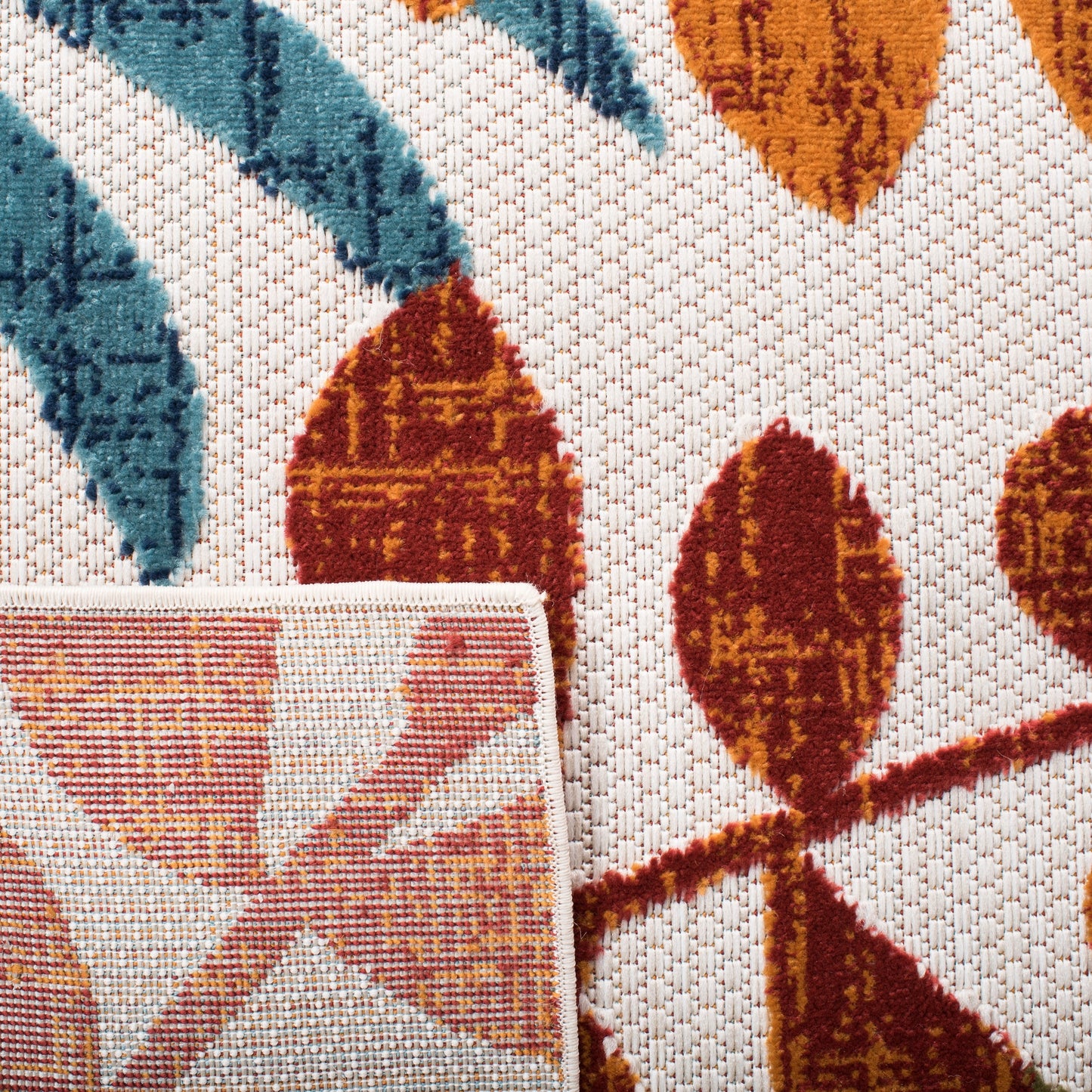 Tappeto floreale impermeabile per patio Cabana Neera da interno/esterno SAFAVIEH