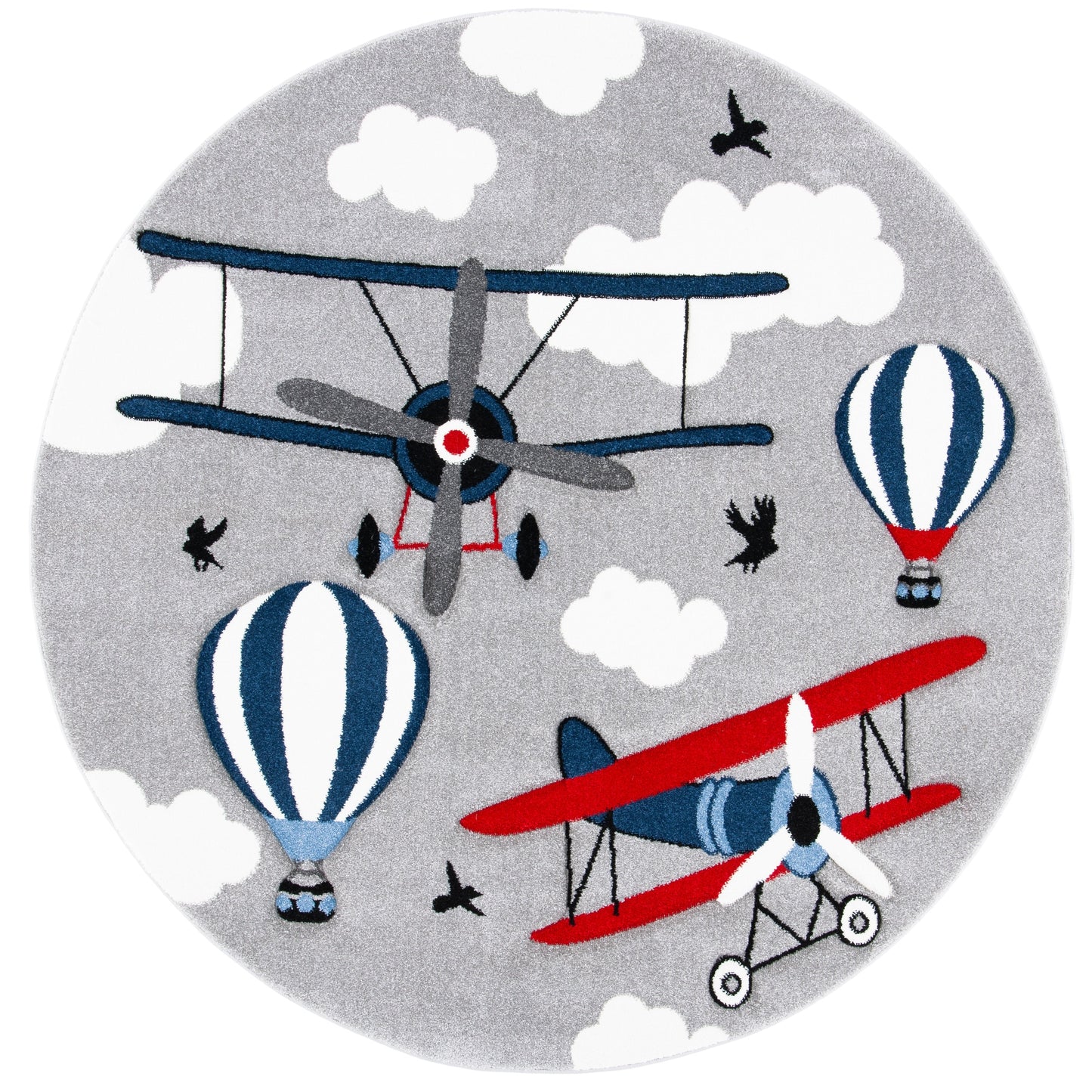 SAFAVIEH Carousel Kids Tappeto per aeroplano Rudolfina