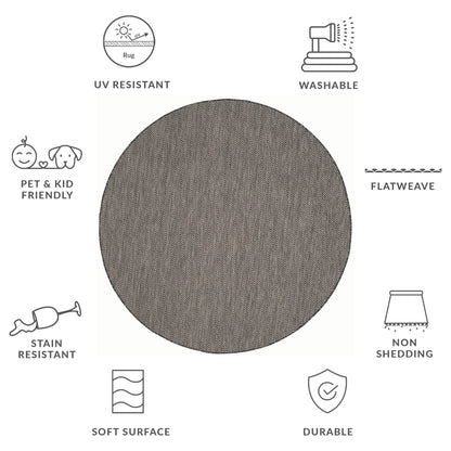 Tappeto impermeabile per patio e cortile SAFAVIEH Courtyard Ilmur per interni ed esterni