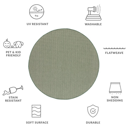 Tappeto impermeabile per patio e cortile SAFAVIEH Courtyard Ilmur per interni ed esterni