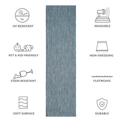 Tappeto impermeabile per patio e cortile SAFAVIEH Courtyard Ilmur per interni ed esterni