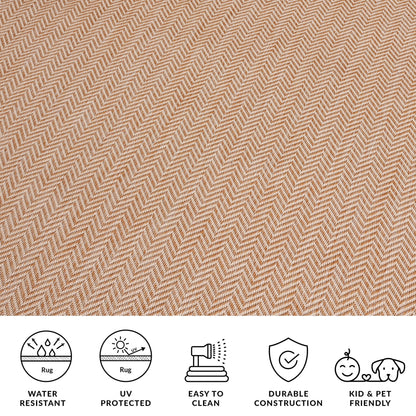 Tappeto impermeabile per patio e cortile SAFAVIEH Courtyard Ilmur per interni ed esterni