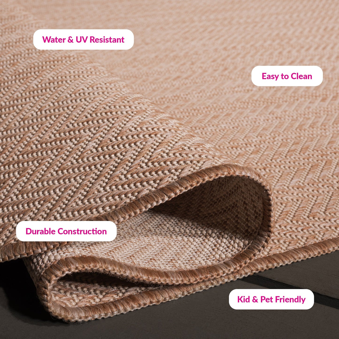 Tappeto impermeabile per patio e cortile SAFAVIEH Courtyard Ilmur per interni ed esterni