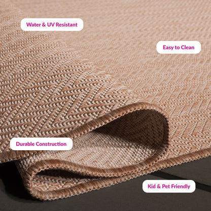 Tappeto impermeabile per patio e cortile SAFAVIEH Courtyard Ilmur per interni ed esterni