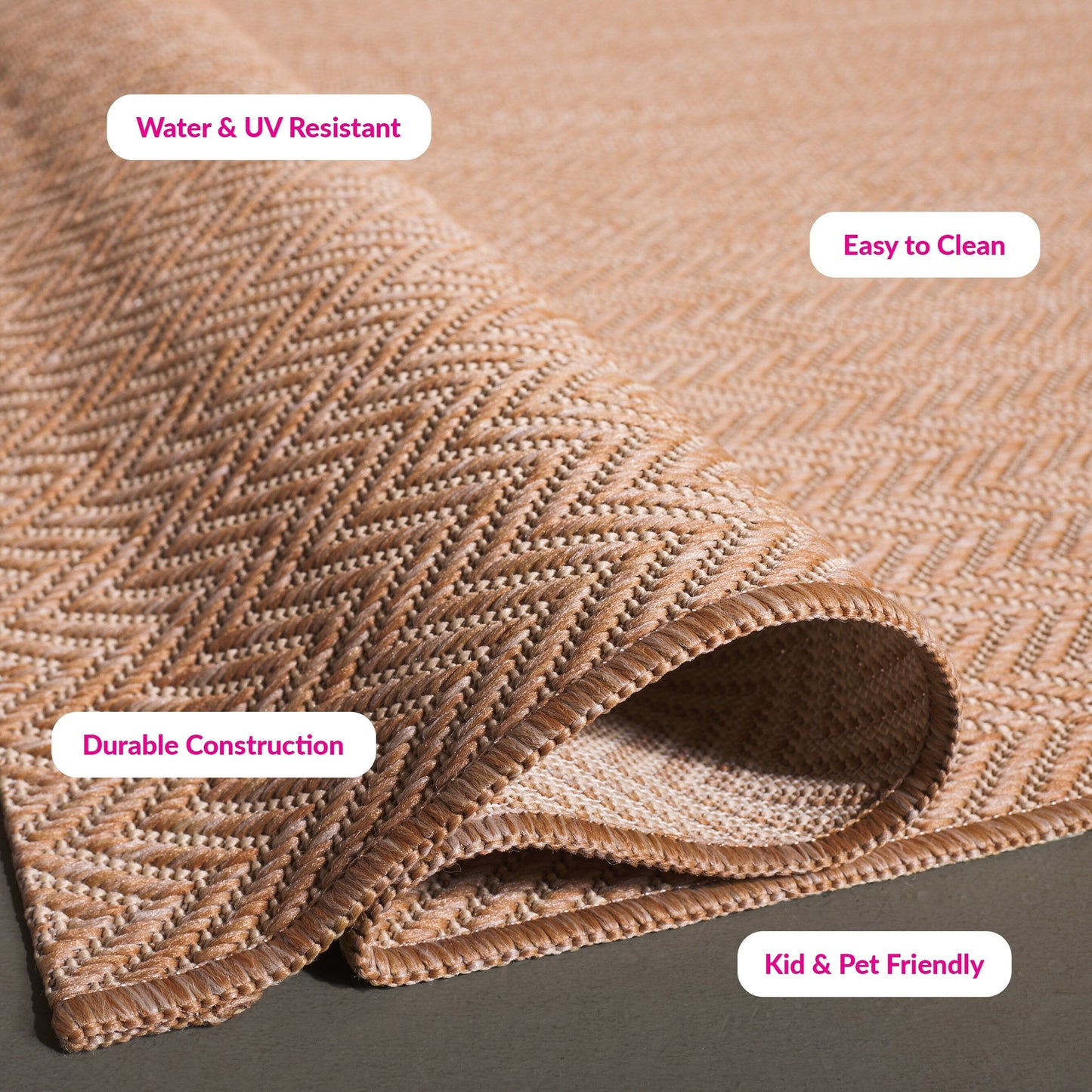 Tappeto impermeabile per patio e cortile SAFAVIEH Courtyard Ilmur per interni ed esterni