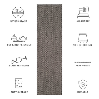 Tappeto impermeabile per patio e cortile SAFAVIEH Courtyard Ilmur per interni ed esterni