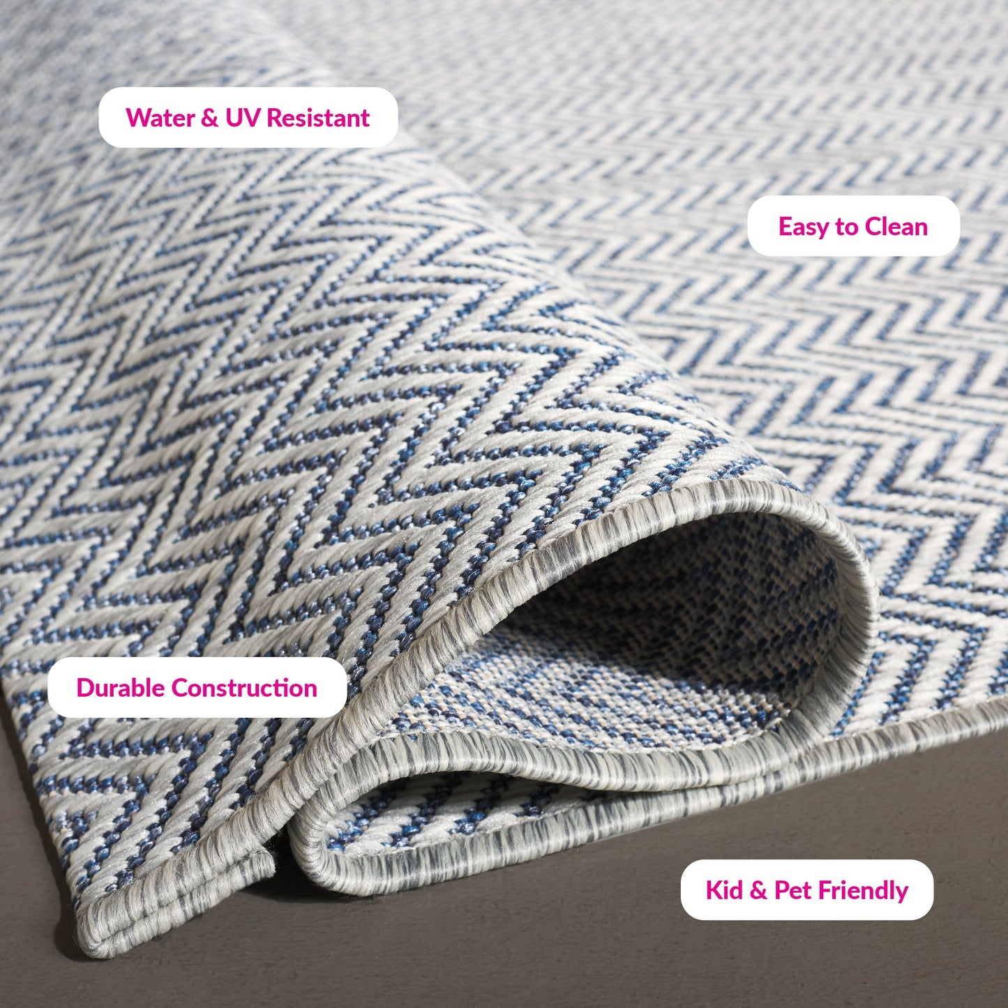 Tappeto impermeabile per patio e cortile SAFAVIEH Courtyard Ilmur per interni ed esterni