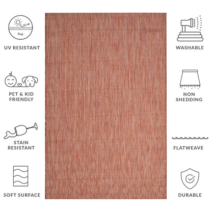 Tappeto impermeabile per patio e cortile SAFAVIEH Courtyard Ilmur per interni ed esterni