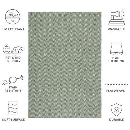 Tappeto impermeabile per patio e cortile SAFAVIEH Courtyard Ilmur per interni ed esterni