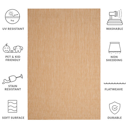 Tappeto impermeabile per patio e cortile SAFAVIEH Courtyard Ilmur per interni ed esterni