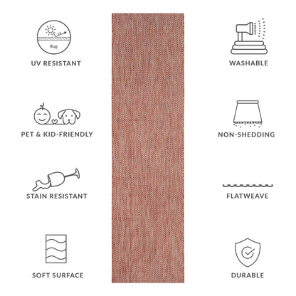 Tappeto impermeabile per patio e cortile SAFAVIEH Courtyard Ilmur per interni ed esterni