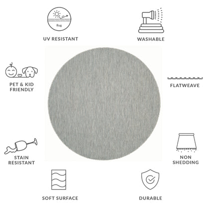 Tappeto impermeabile per patio e cortile SAFAVIEH Courtyard Ilmur per interni ed esterni