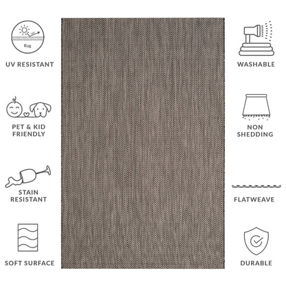 Tappeto impermeabile per patio e cortile SAFAVIEH Courtyard Ilmur per interni ed esterni