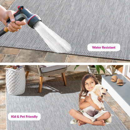 Tappeto impermeabile per patio e cortile SAFAVIEH Courtyard Ilmur per interni ed esterni