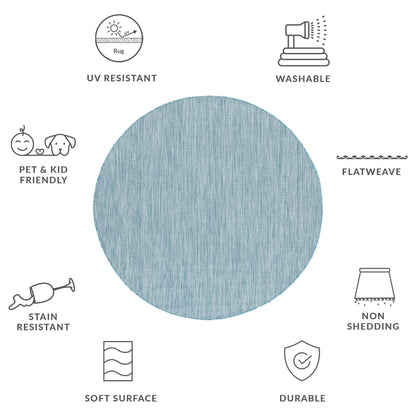 Tappeto impermeabile per patio e cortile SAFAVIEH Courtyard Ilmur per interni ed esterni