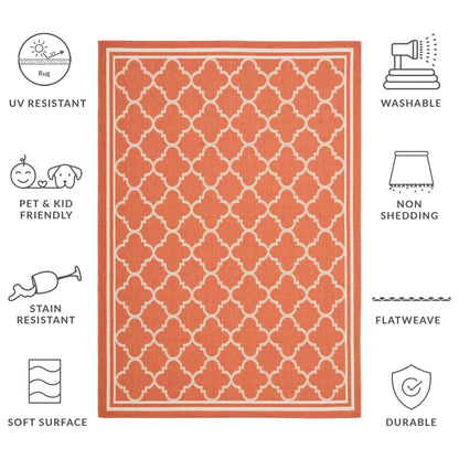 Tappeto da giardino impermeabile per interni ed esterni SAFAVIEH Courtyard Kristelle