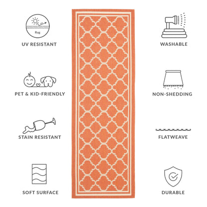 Tappeto da giardino impermeabile per interni ed esterni SAFAVIEH Courtyard Kristelle