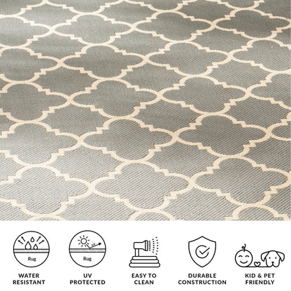 Tappeto da giardino impermeabile per interni ed esterni SAFAVIEH Courtyard Kristelle