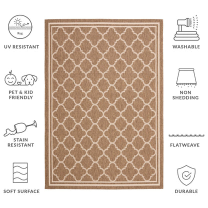 Tappeto da giardino impermeabile per interni ed esterni SAFAVIEH Courtyard Kristelle