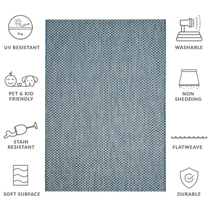 Tappeto impermeabile per patio e cortile SAFAVIEH Courtyard Ragini per interni/esterni