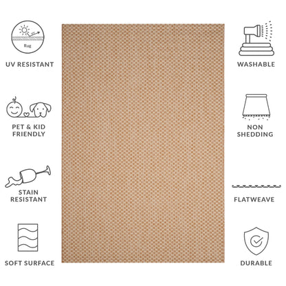 Tappeto impermeabile per patio e cortile SAFAVIEH Courtyard Ragini per interni/esterni